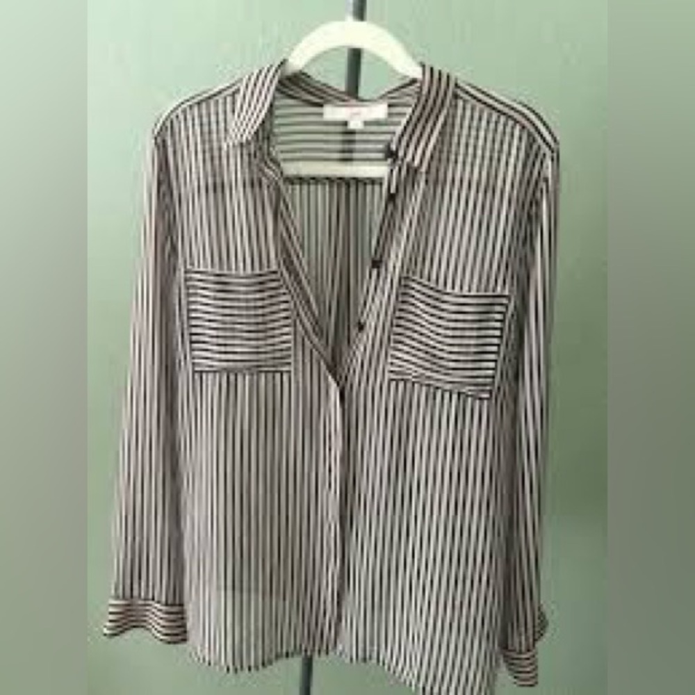 Loft button down blouse